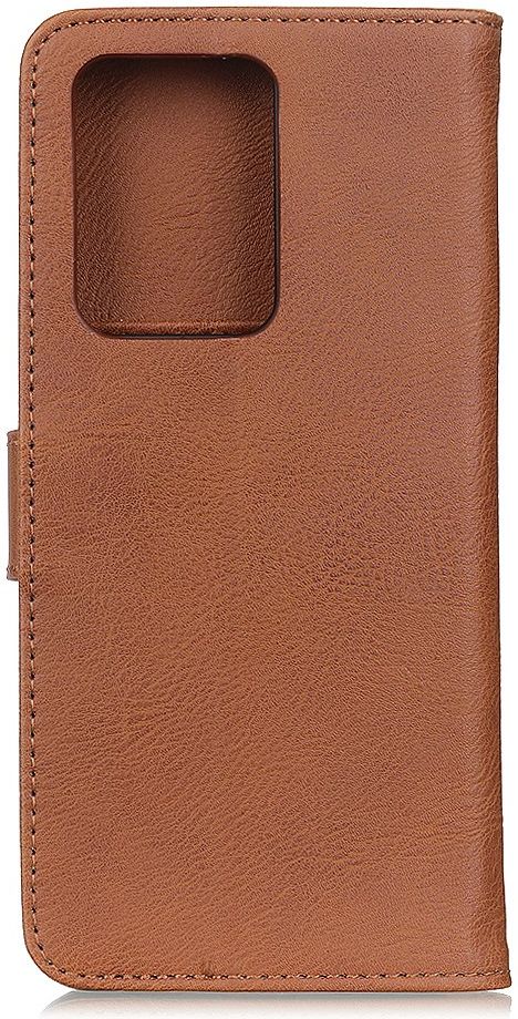 Samsung Galaxy Note 20 Ultra Hoesje Vintage Wallet Book Case Bruin afbeelding 6