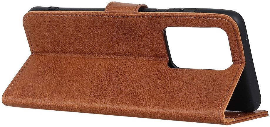 Samsung Galaxy Note 20 Ultra Hoesje Vintage Wallet Book Case Bruin afbeelding 7