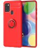 Samsung Galaxy A21S Hoesje met Ring Kickstand Rood