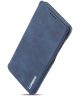 LC.IMEEKE Samsung Galaxy A41 Portemonnee Hoesje Kunstleer Blauw
