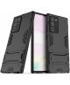 Samsung Galaxy Note 20 Ultra Hybride Hoesje met Kickstand Zwart