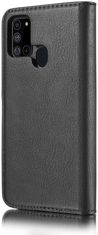 Samsung Galaxy A21s Hoesje 2-in-1 Book Case en Back Cover Zwart afbeelding 8