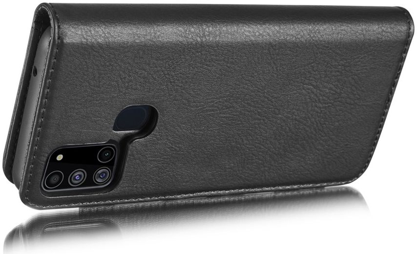 Samsung Galaxy A21s Hoesje 2-in-1 Book Case en Back Cover Zwart afbeelding 10