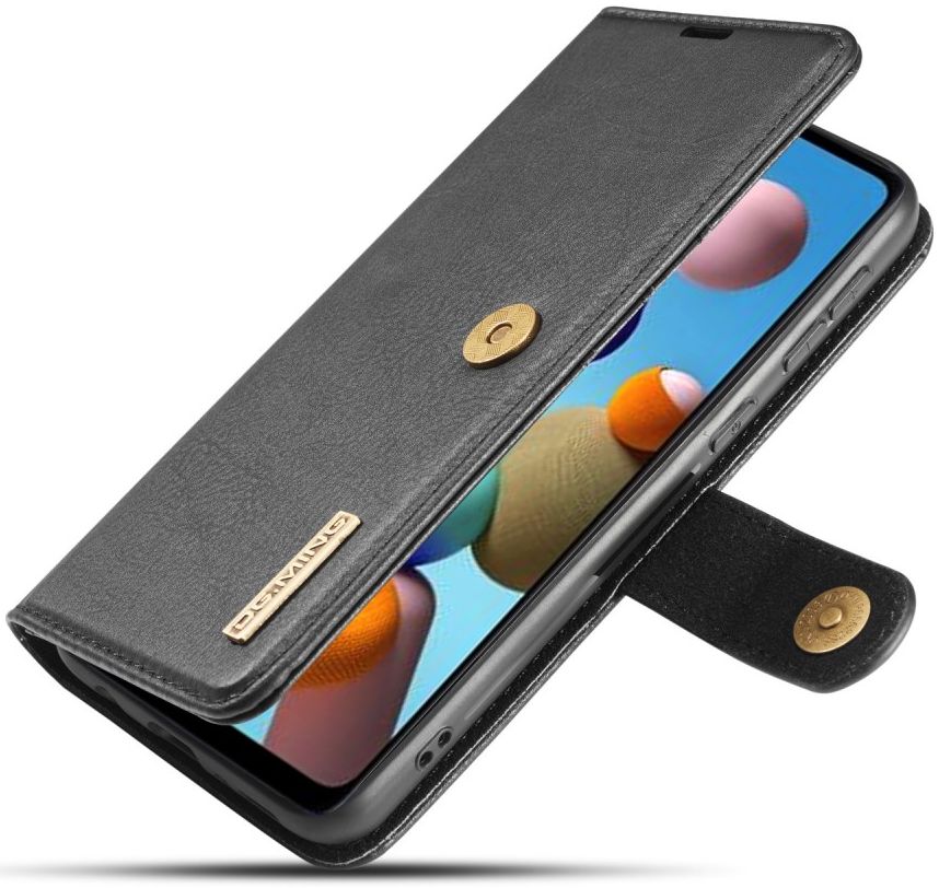 Samsung Galaxy A21s Hoesje 2-in-1 Book Case en Back Cover Zwart afbeelding 4