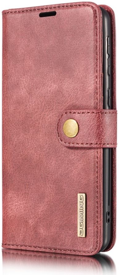 Samsung Galaxy A21s Hoesje 2-in-1 Book Case en Back Cover Rood afbeelding 7