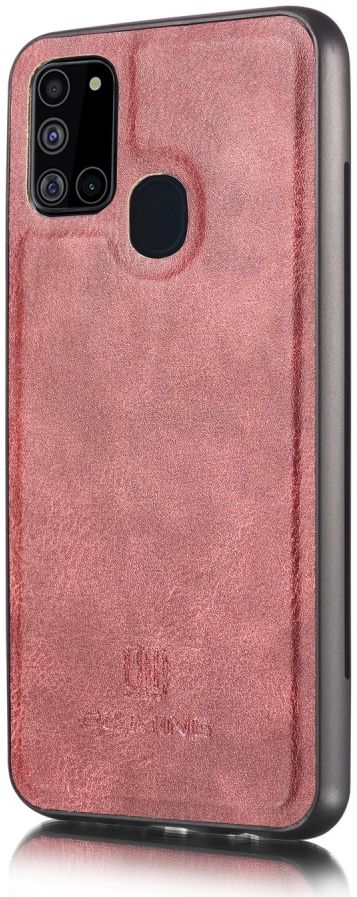Samsung Galaxy A21s Hoesje 2-in-1 Book Case en Back Cover Rood afbeelding 9
