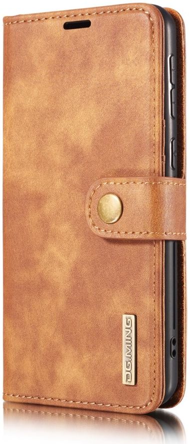Samsung Galaxy A21s Hoesje 2-in-1 Book Case en Back Cover Bruin afbeelding 7