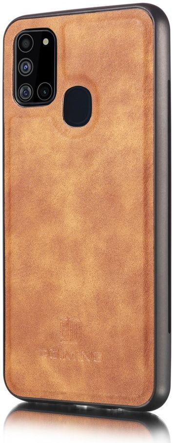Samsung Galaxy A21s Hoesje 2-in-1 Book Case en Back Cover Bruin afbeelding 9