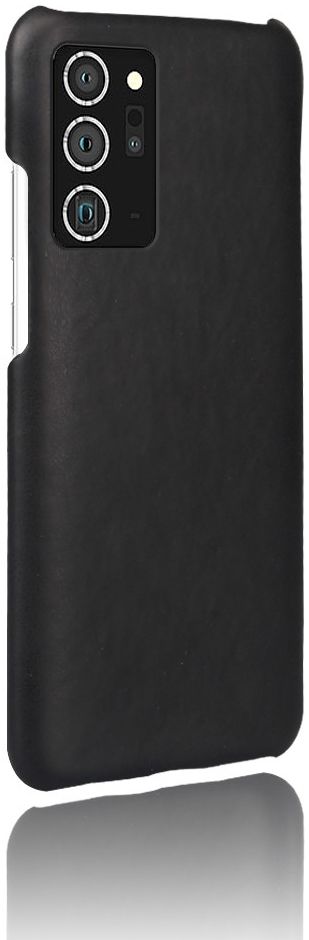 Samsung Galaxy Note 20 Ultra Hoesje Crazy Horse Lederen Coating Zwart afbeelding 4