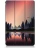 Samsung Galaxy Tab A7 (2020 / 2022) Hoes Tri-fold met Bomen Print
