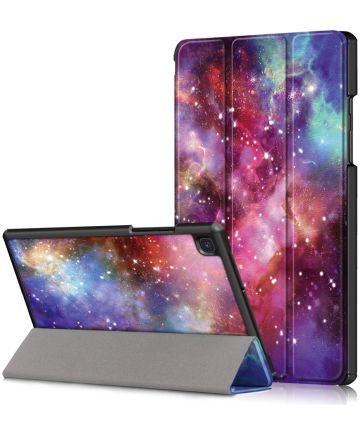 Samsung Galaxy Tab A7 (2020 / 2022) Hoes Tri-fold met Galaxy Print Hoesjes