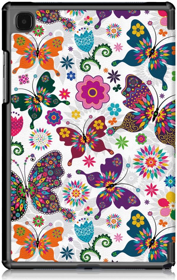 Samsung Galaxy Tab A7 (2020 / 2022) Hoes Tri-fold met Vlinder Print afbeelding 4