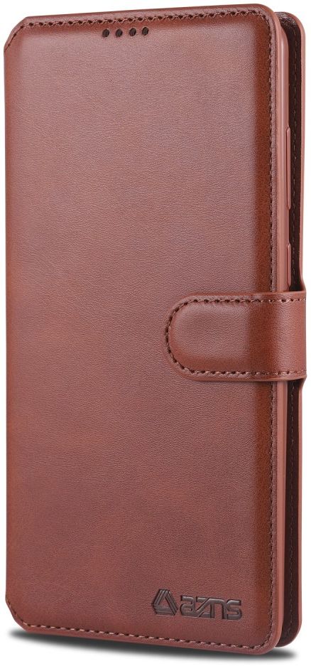 AZNS Samsung Galaxy Note 20 Ultra Book Case Hoesje Wallet Stand Bruin afbeelding 8
