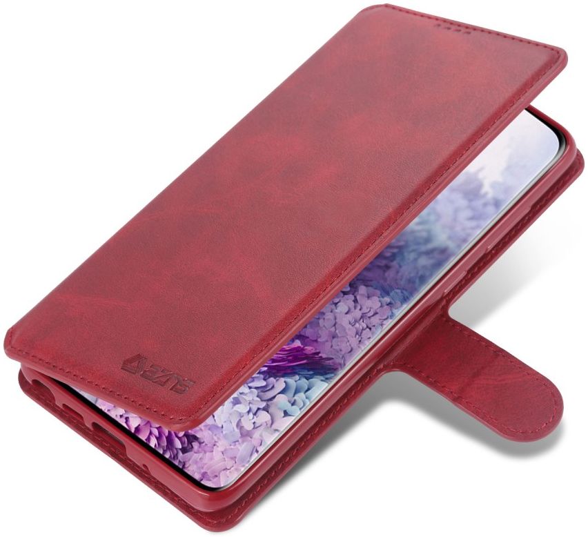 AZNS Samsung Galaxy Note 20 Ultra Book Case Hoesje Wallet Stand Rood afbeelding 2