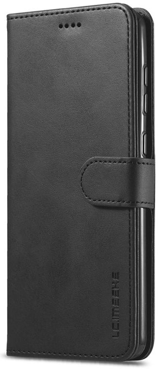 Samsung Galaxy A21S Stijlvol Vintage Portemonnee Bookcase Hoesje Zwart afbeelding 2