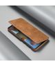 Samsung Galaxy A21S Retro Portemonnee Flip Bookcase Hoesje Bruin