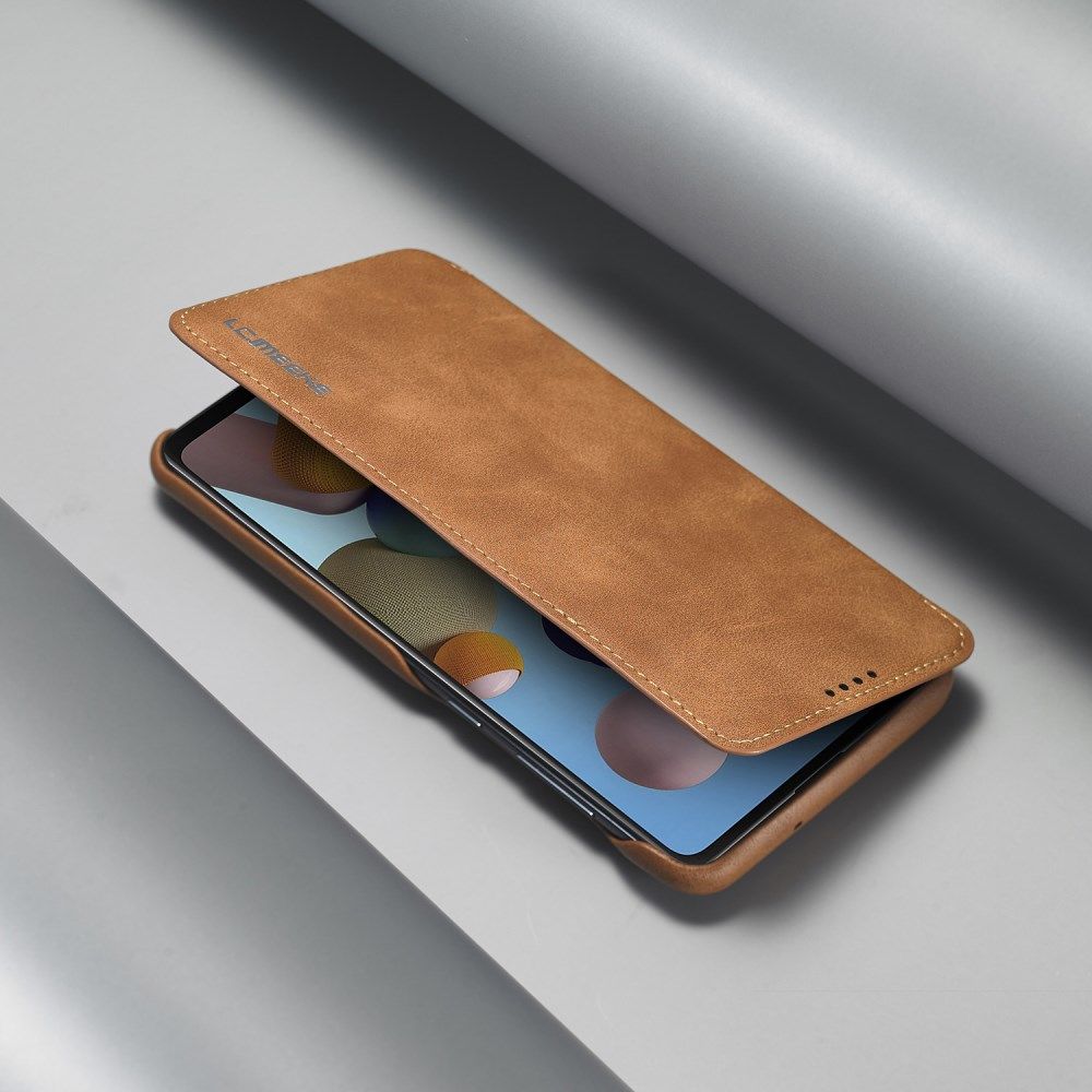 Samsung Galaxy A21S Retro Portemonnee Flip Bookcase Hoesje Bruin afbeelding 5