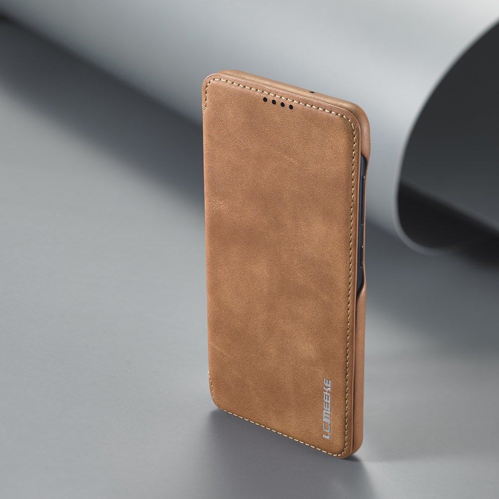 Samsung Galaxy A21S Retro Portemonnee Flip Bookcase Hoesje Bruin afbeelding 7