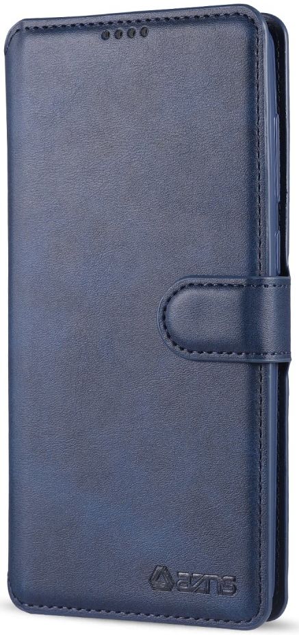 AZNS Samsung Galaxy A21S Portemonnee Stand Hoesje Blauw afbeelding 2