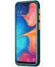 Samsung Galaxy A20e Matte Hoesje met Bumper Groen