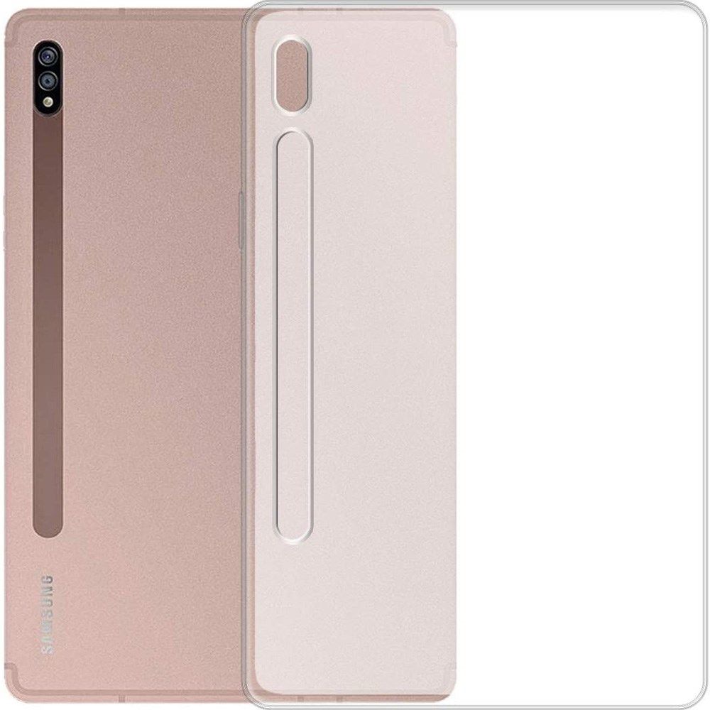 Samsung Galaxy Tab S7 Crystal Clear TPU Hoes Transparant afbeelding 1