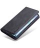 AZNS Retro Samsung Galaxy A41 Portemonnee Stand Hoesje Zwart
