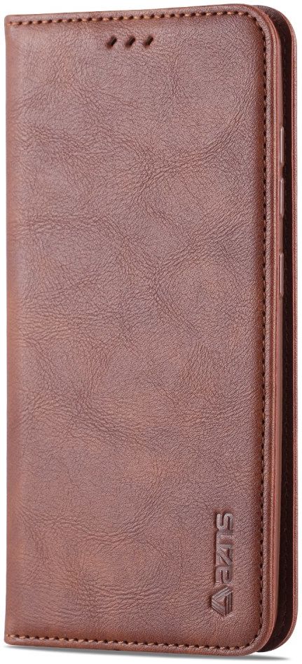 AZNS Retro Samsung Galaxy A41 Portemonnee Stand Hoesje Coffee afbeelding 3