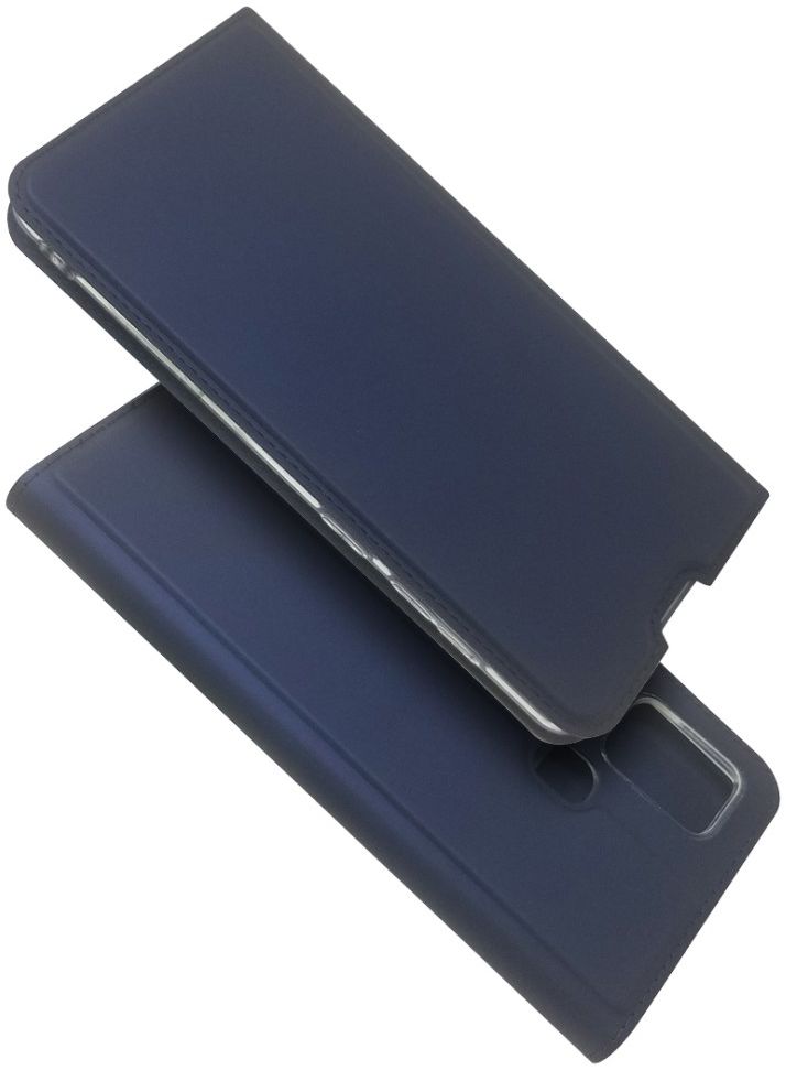 Samsung Galaxy A21S Stijlvol Portemonnee Hoesje Donkerblauw afbeelding 4