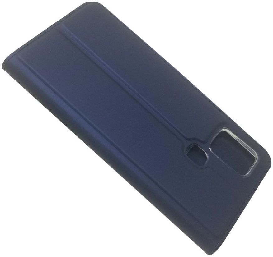 Samsung Galaxy A21S Stijlvol Portemonnee Hoesje Donkerblauw afbeelding 6