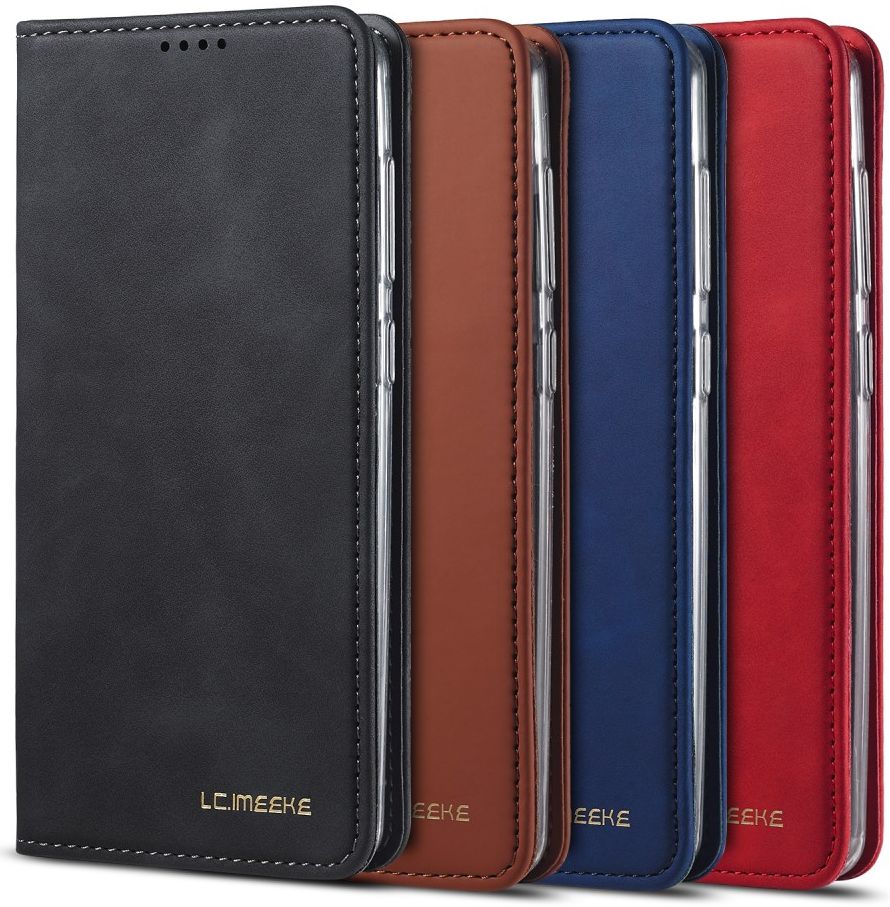 Samsung Galaxy A21s Hoesje Portemonnee Stand Bookcase Kunstleer Zwart afbeelding 7