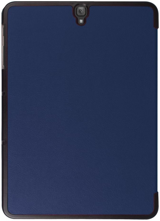 Samsung Galaxy Tab S3 Hoes Tri-Fold Book Case Donkerblauw afbeelding 3