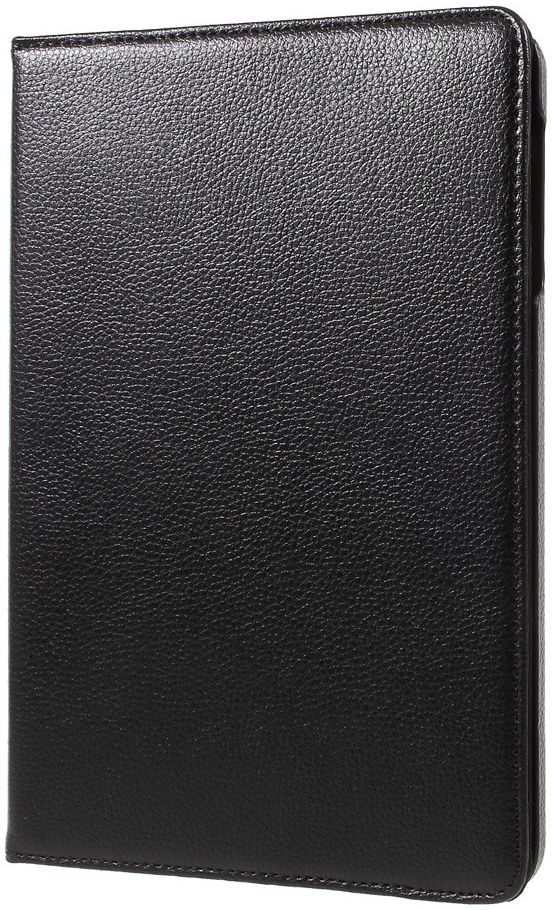 Samsung Galaxy Tab S3 Litchi Skin Hoes met Roterende Stand Zwart afbeelding 8