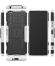 Sony Xperia 1 II Hybride Hoesje met Kickstand Wit
