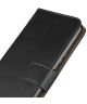 Sony Xperia 10 II Book Case Hoesje Wallet Kunst Leer Zwart