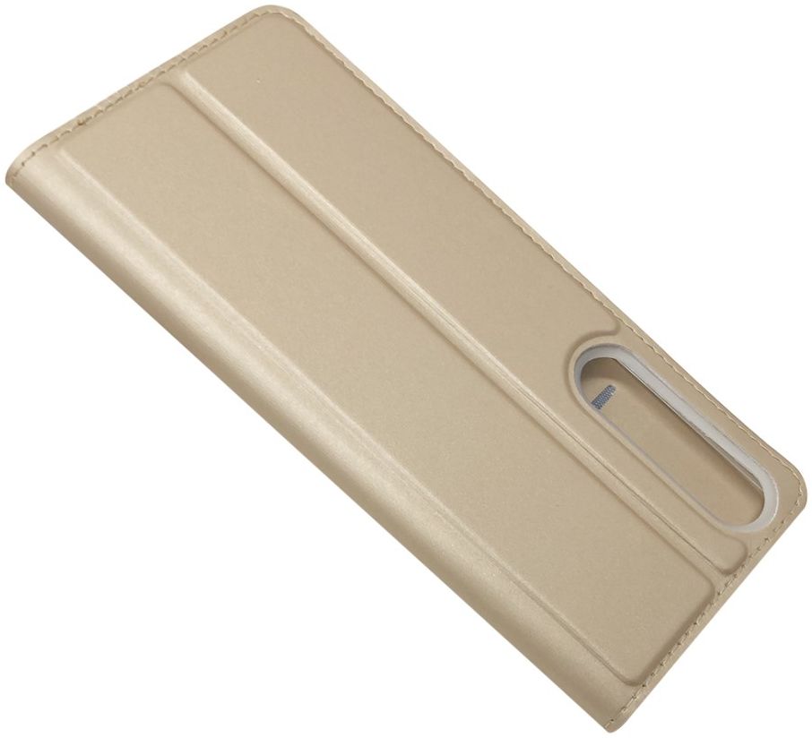 Sony Xperia 1 II Hoesje Vintage Bookcase met Kaarthouder Goud afbeelding 8