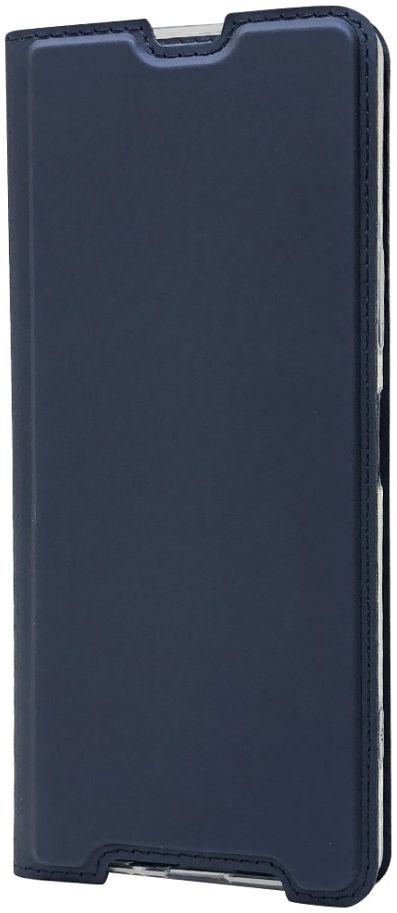 Sony Xperia 1 II Hoesje Vintage Bookcase met Kaarthouder Blauw afbeelding 3