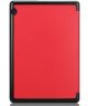 Huawei MediaPad T5 Hoes Tri-fold Book Case Rood