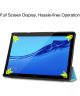 Huawei MediaPad T5 Hoes Tri-fold Book Case Baby Blauw