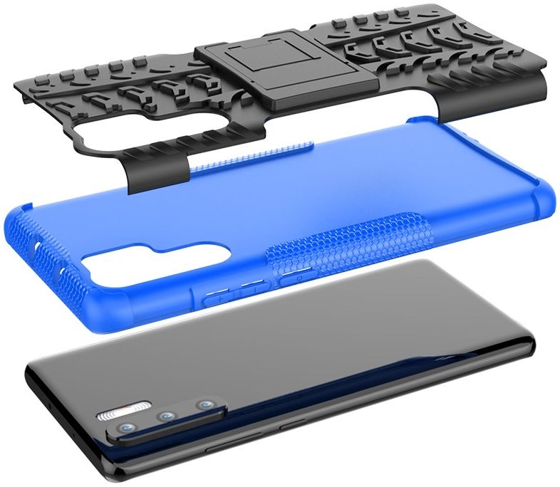 Hybride Huawei P30 Pro Back Cover Blauw afbeelding 6