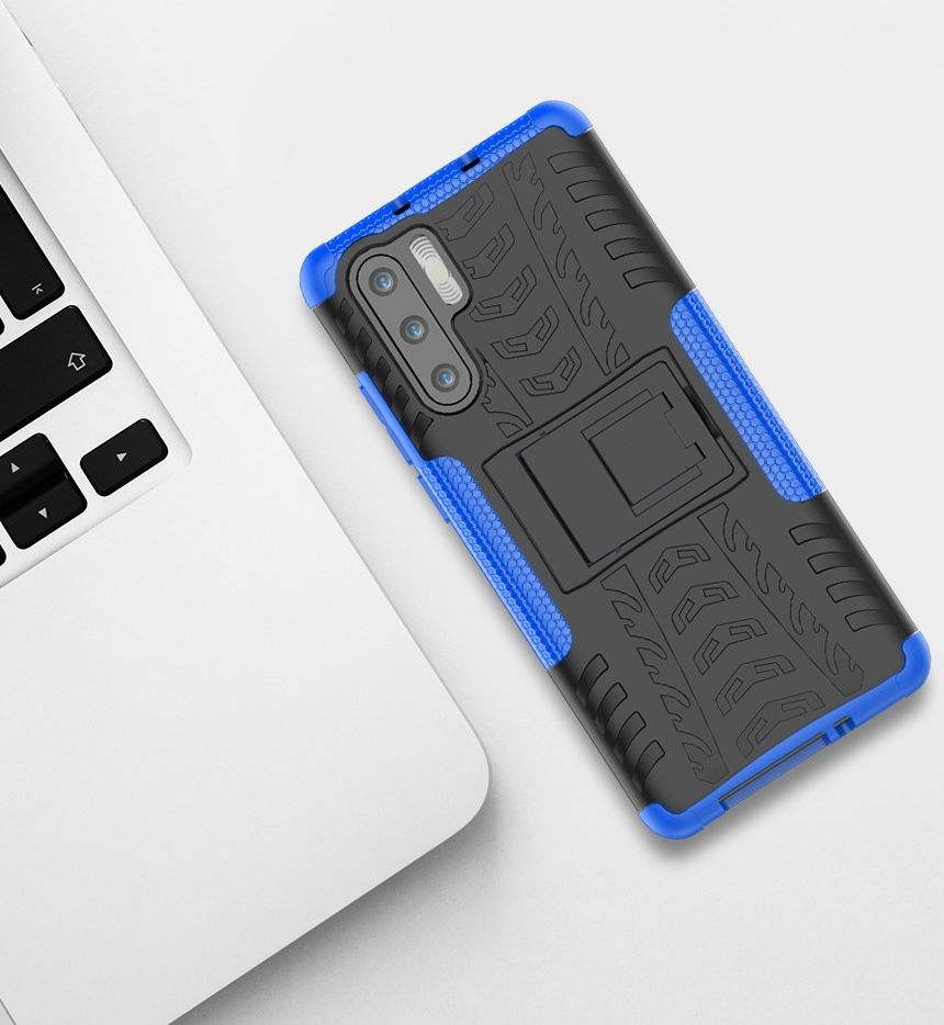Hybride Huawei P30 Pro Back Cover Blauw afbeelding 9