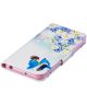 Huawei Y6 2019 / Y6s Book Case Hoesje Butterflies Print