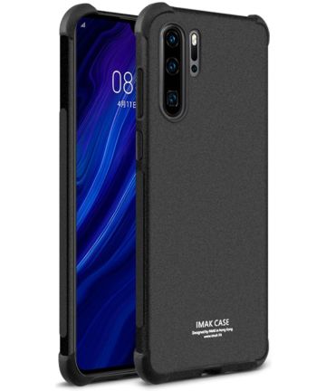 IMAK Huawei P30 Pro Flexibel TPU Hoesje Matte Zwart Hoesjes