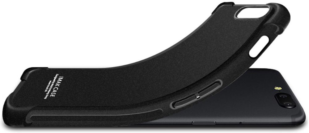IMAK Huawei P30 Pro Flexibel TPU Hoesje Matte Zwart afbeelding 2