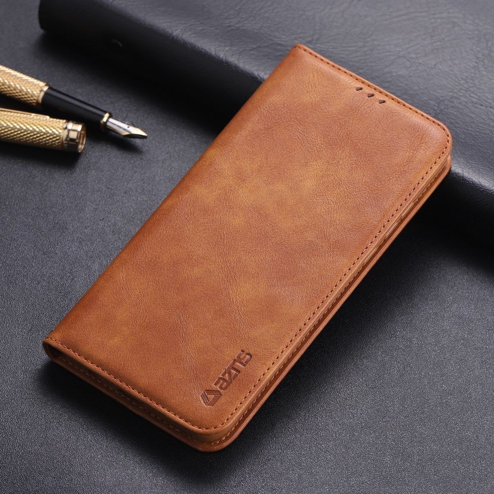 Huawei P30 Lite Crazy Horse Portemonnee Stand Hoesje Bruin afbeelding 2