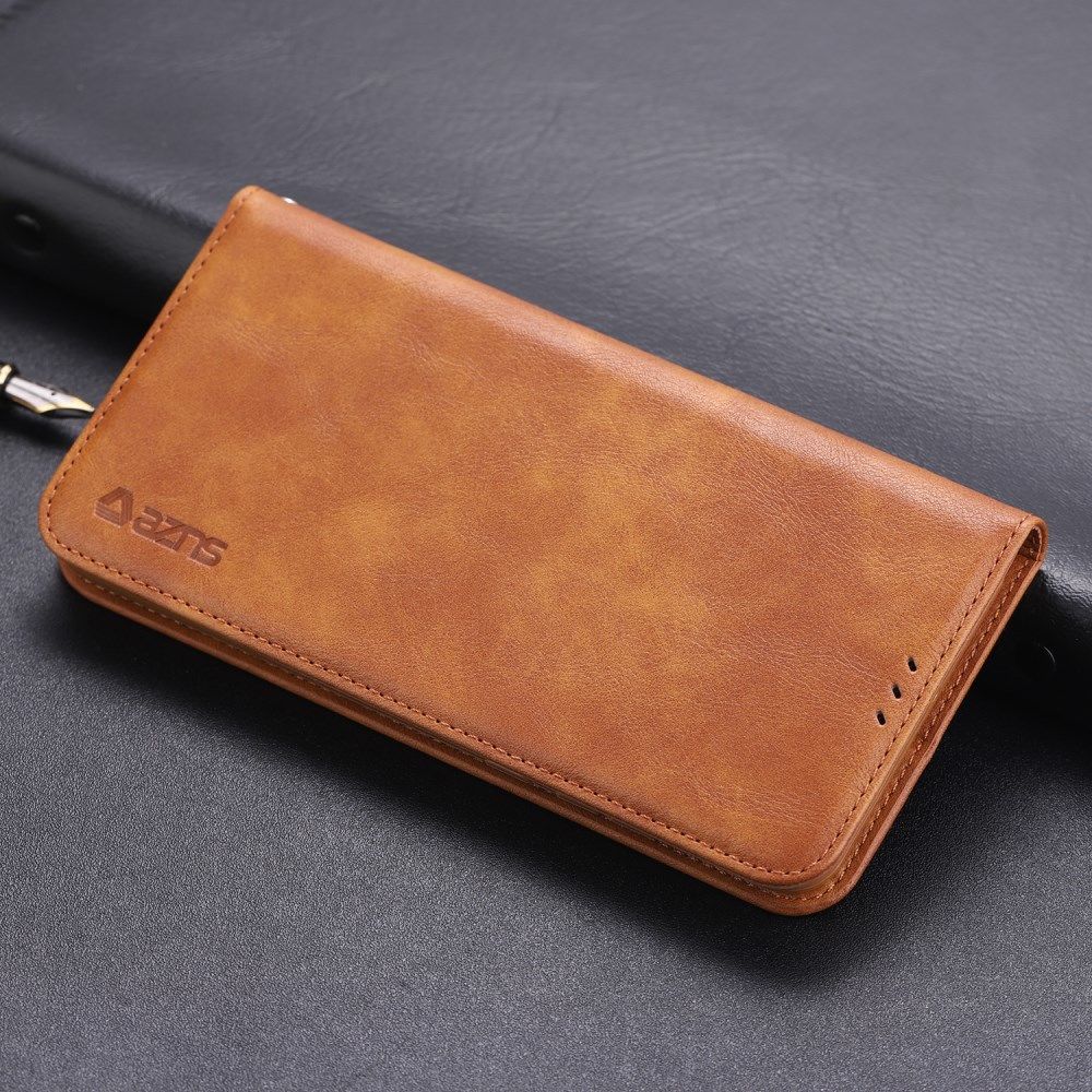 Huawei P30 Lite Crazy Horse Portemonnee Stand Hoesje Bruin afbeelding 6
