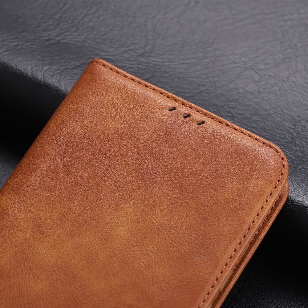 Huawei P30 Lite Crazy Horse Portemonnee Stand Hoesje Bruin afbeelding 9