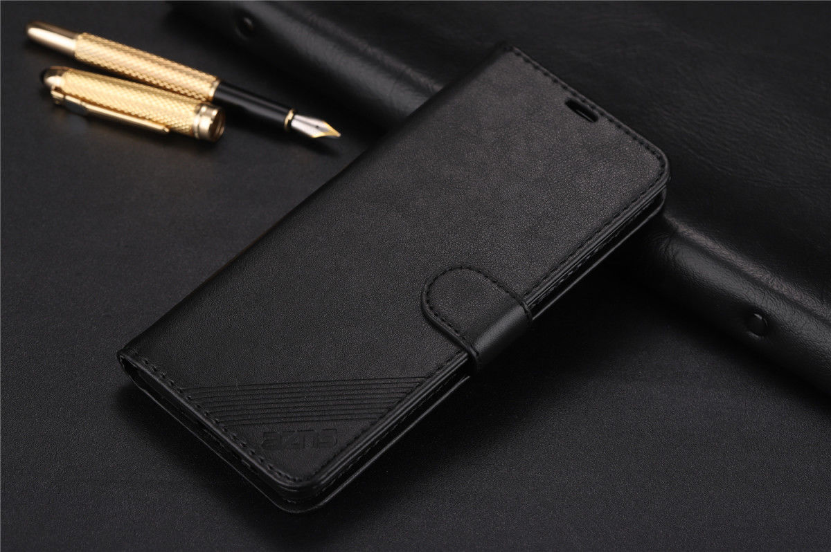 AZNS Huawei P30 Pro Wallet Stand Hoesje Zwart afbeelding 2