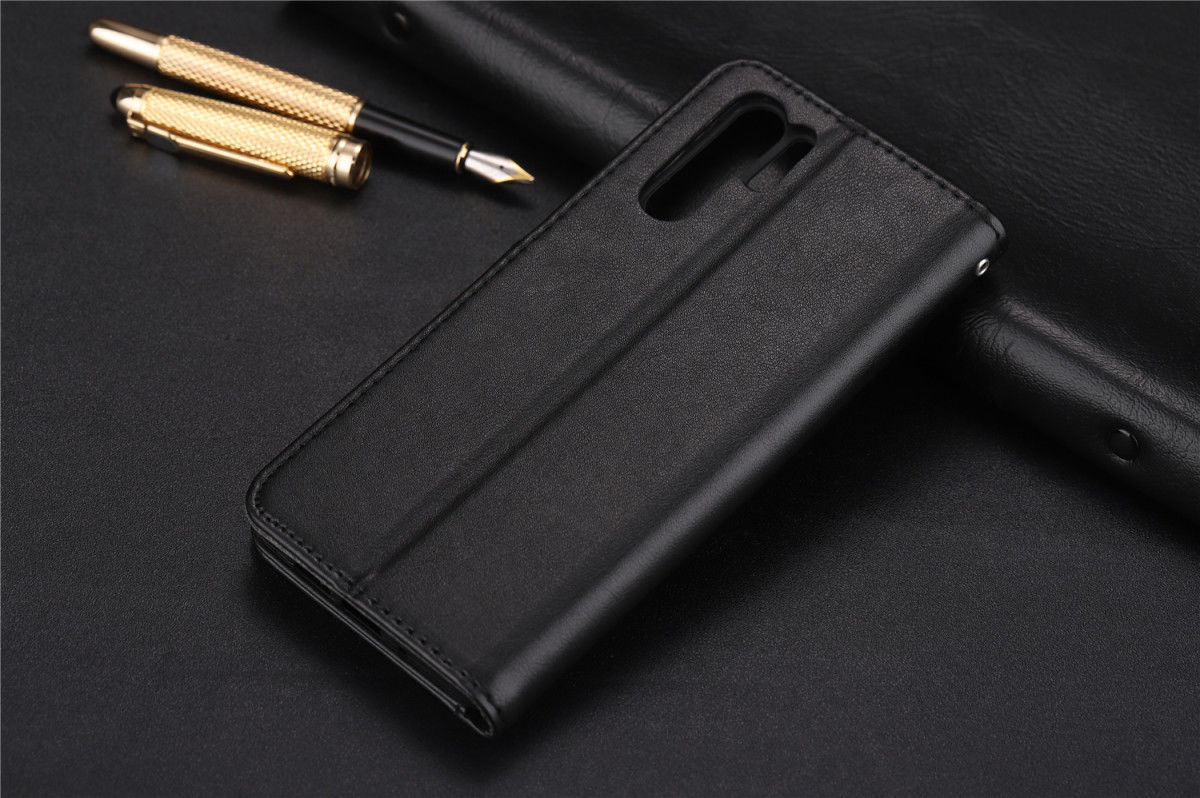 AZNS Huawei P30 Pro Wallet Stand Hoesje Zwart afbeelding 3