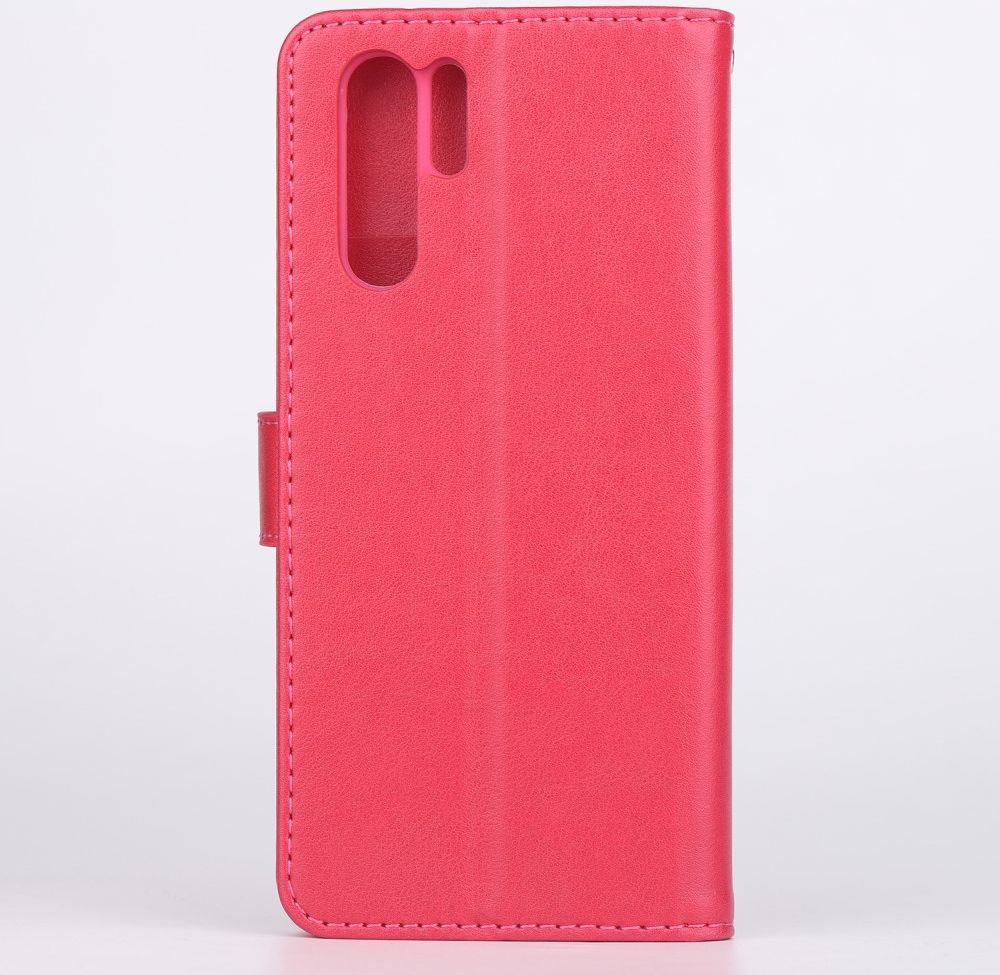 AZNS Huawei P30 Pro Wallet Stand Hoesje Roze afbeelding 1