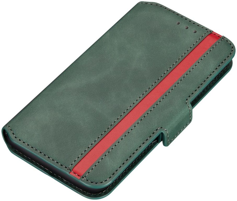 Huawei P30 Lite New Edition Vintage Book Case Hoesje Groen afbeelding 8